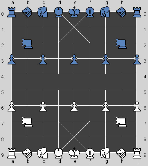 very simple chinese chess program